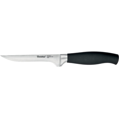 Metaltex couteau à découper confort 28 cm acier inoxydable noir