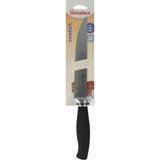 Metaltex couteau à découper confort 33 cm acier inoxydable noir