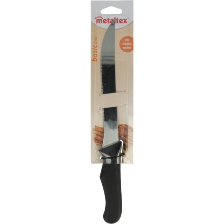 Couteau à filet Metaltex line 31 cm acier inoxydable noir