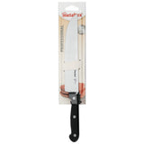 Metaltex couteau de chef professionnel 31 cm acier inoxydable noir