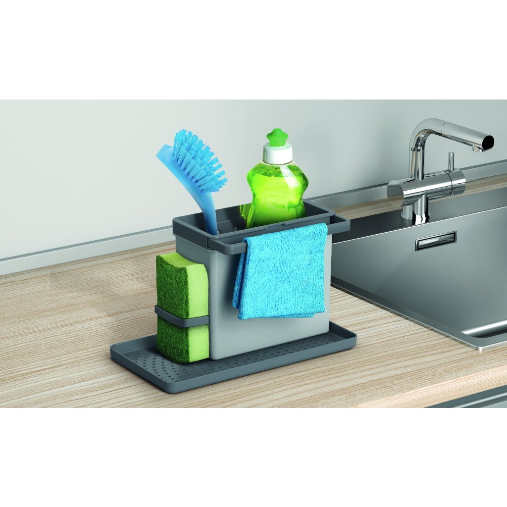 Metaltex Kitchen Aliters Tidy Tex Sinie Organisateur 24x13x14 cm Gray