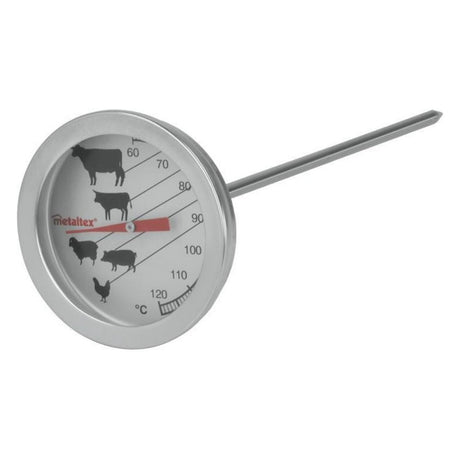 Thermomètre à viande Metaltex en acier inoxydable