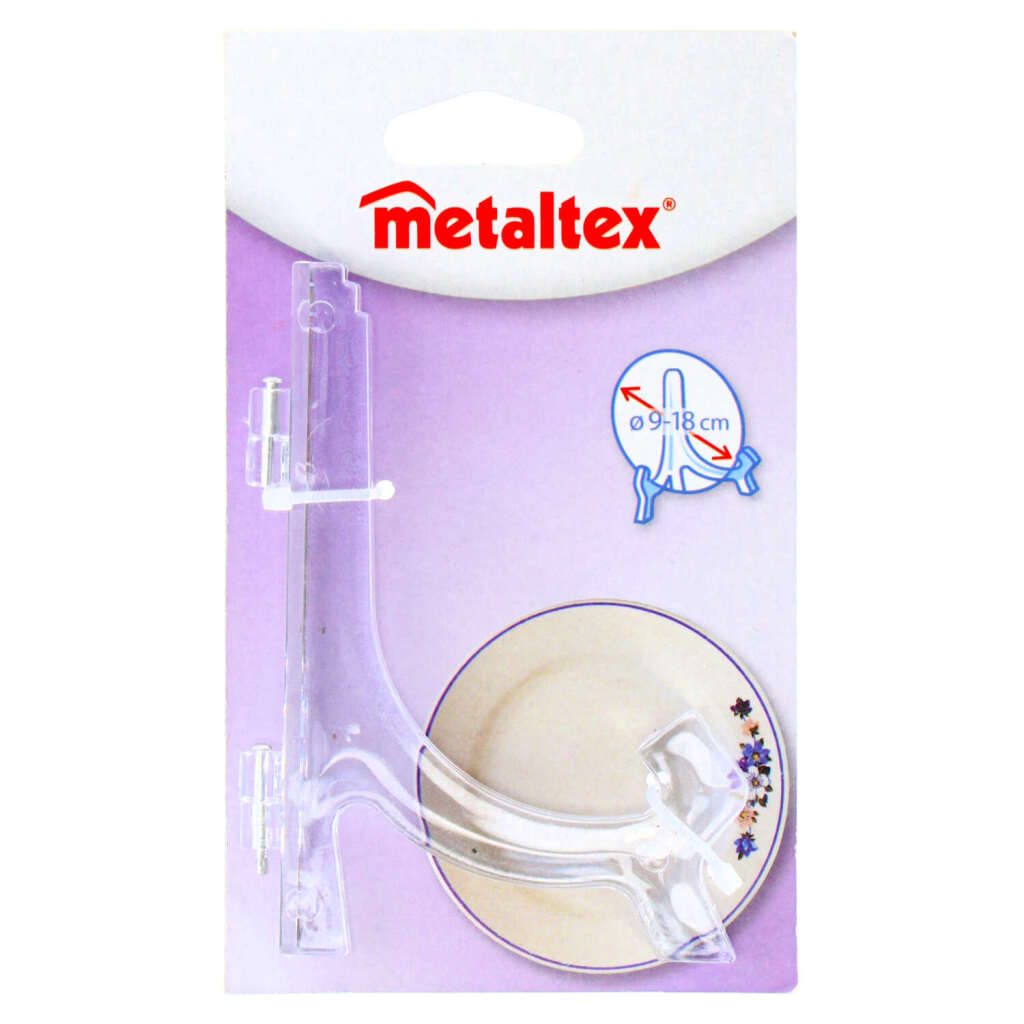 METALTEX Skin Holder 9-18 cm przezroczysty akrylowy