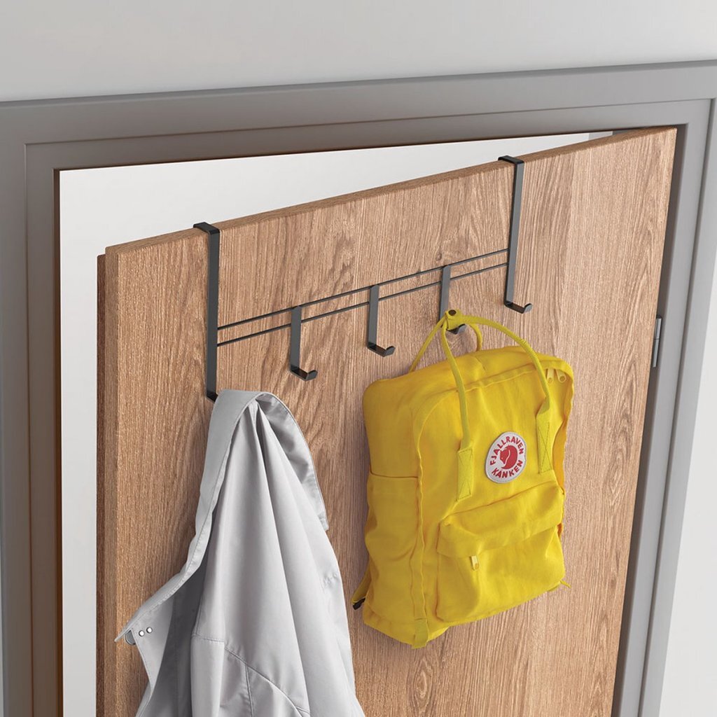 Porte-manteau Metaltex 38x15x4,5 cm noir