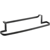 Porte-serviette Metaltex Galileo 30x8x5 cm noir