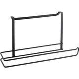 Metaltex Galileo Kitchen Roll Holder 34x10x18 cm svart