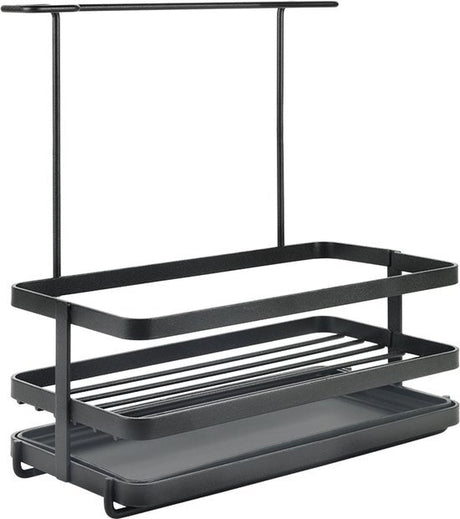 Tomado-metaltex tokyo line organiseur lave touchtherm noir