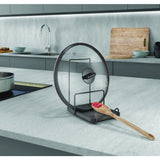 Metaltex tokyo support de ligne 17x19x12 cm noir