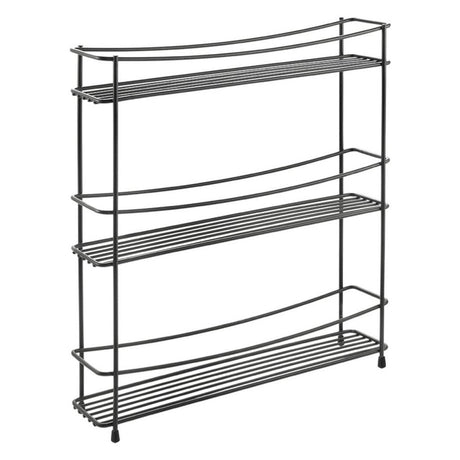 Metaltex Kumino Herb Rack 3 étages Matt Black Metal