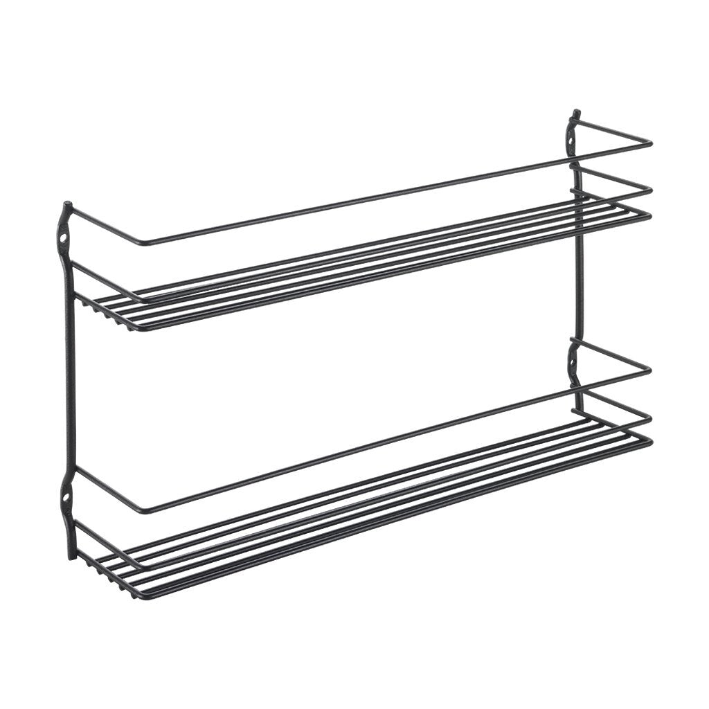 Metaltex Pepito Herb Rack 2 Ploor 36x8x19 cm nero