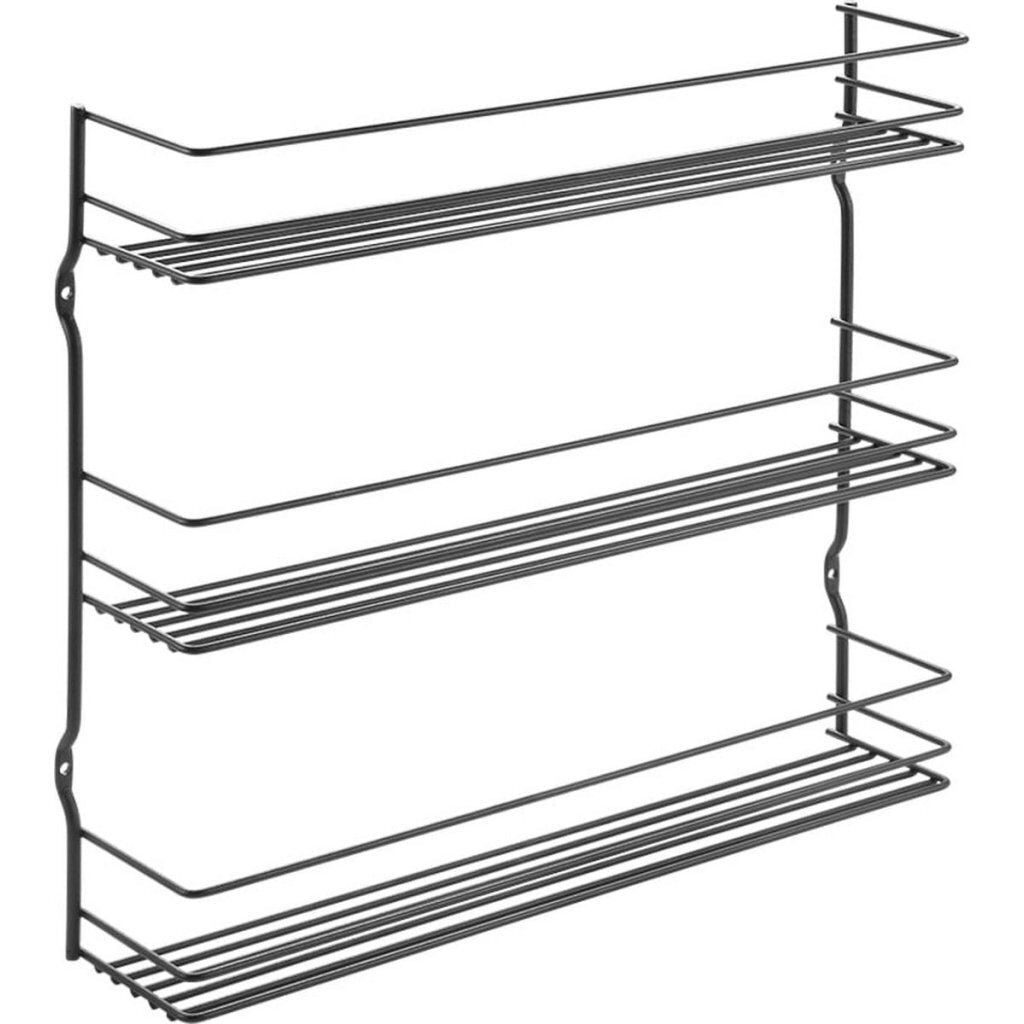 Metaltex pepito Herb Rack 3 étages 36x32x8 cm noir