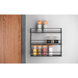 Metaltex pepito Herb Rack 3 étages 36x32x8 cm noir