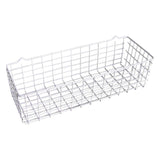 Metaltex Pandino basket 33x12x9 cm white