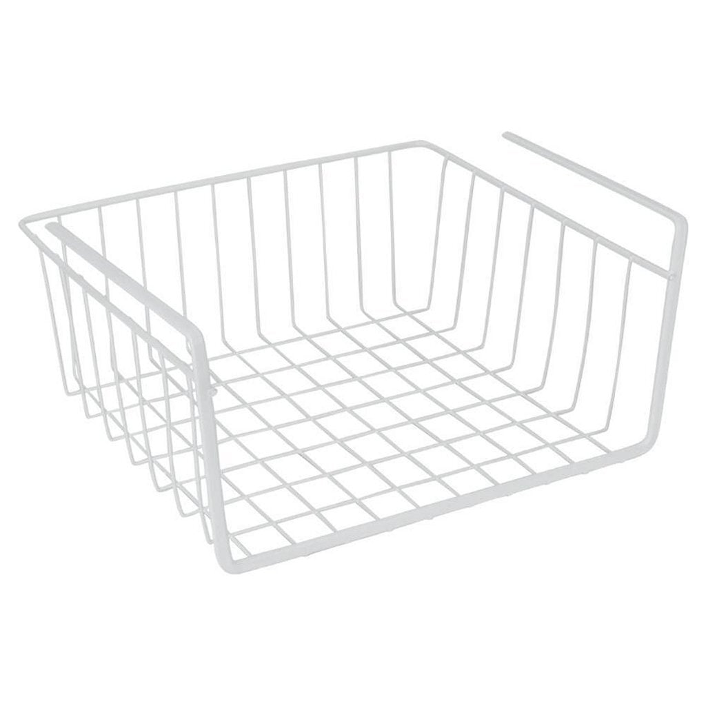 Metaltex panier suspendu 30x26x14 cm métal blanc