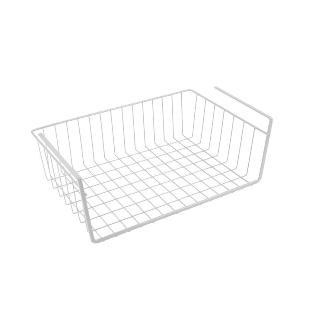 Metaltex Hang Basket 40x26x14 cm Weißes Metall