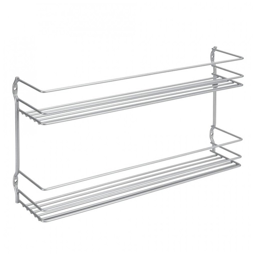 Metaltex Space Saver Smart Kitchen Pepito Kräuter Rack 2 Böden 36x8x19 cm Silber