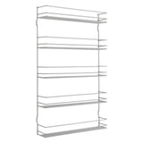 Metaltex Space Saver Smart Kitchen Pepito Herb Rack 5 étages 36x8x58 cm argent