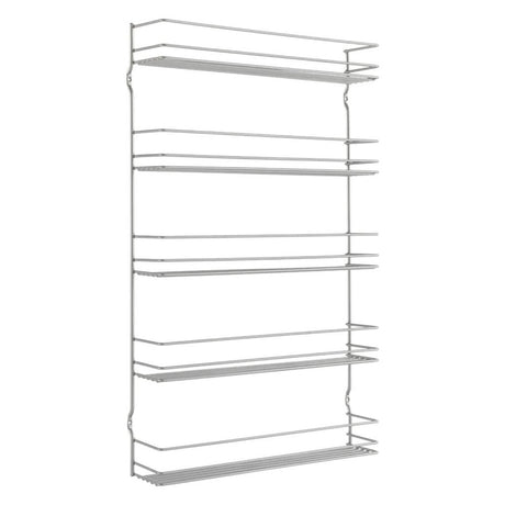 Metaltex Space Saver Smart Kitchen Pepito Herb Rack 5 étages 36x8x58 cm argent