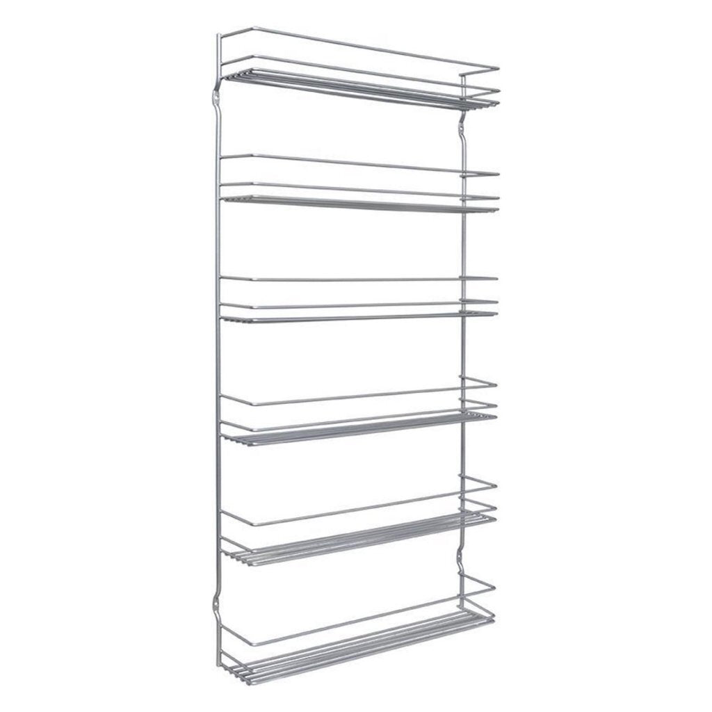 Metaltex Pepito Herb rack 6 floors 36x8x71 cm silver