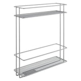 Metaltex Space Saver Smart Kitchen extensible d'évier en armoire 11x38x34 cm argent