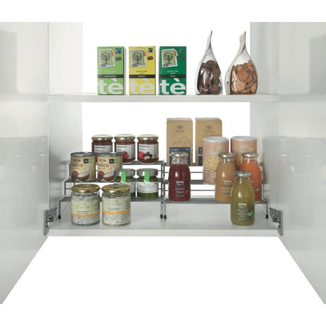 Metaltex Smart Kitchen 2-PART SLIDING HERB RACK 28 55X23X13 cm Silver