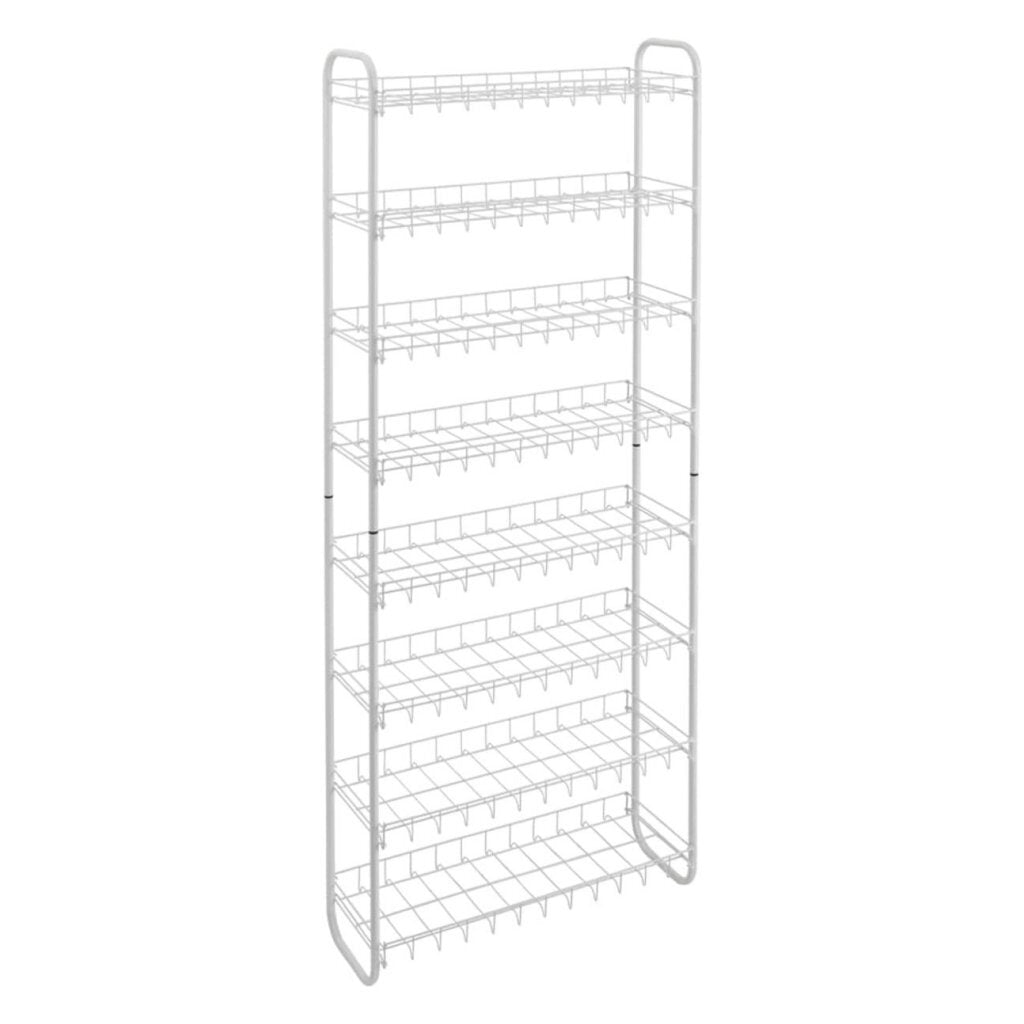 Metaltex Shoe Shoe Rack 8 floors 64x23x165 cm white