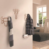 Tomado-Metaltex Tomado Metaltex Coat Rack Safari Buffalo Multiple Giacche di qualità forte incluso il materiale di fissaggio