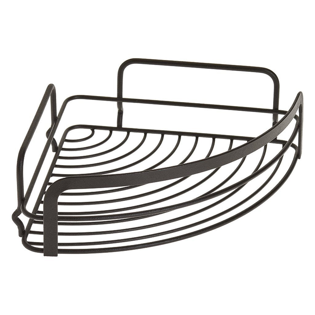 Étagère de salle de bain Metaltex 20x20x6 cm noir