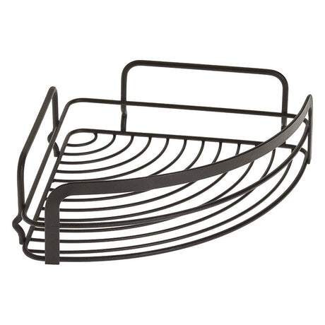 Étagère de salle de bain Metaltex 20x20x6 cm noir