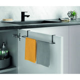 Porte-serviettes Metaltex 38x8x6 cm noir