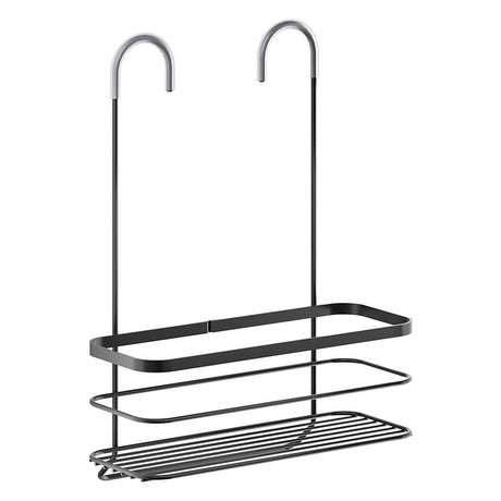 Support de douche Metaltex 28x14x38 cm métal noir