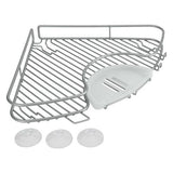 MetalTex Corner Rack 29x4 cm silver