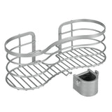 Metaltex Viva Shower Deck 11x29x12 cm de plata