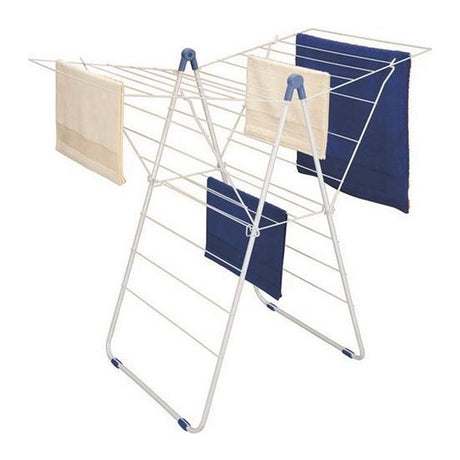 Metaltex vento 20 étendoir 58x111x109 cm gris bleu