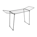 Metaltex hydra wing étendoir 18 m longueur de séchage noir