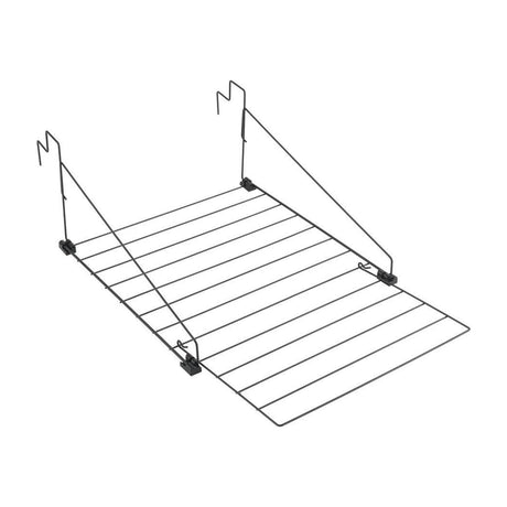Metaltex La Haye étendoir 9 m corde à linge 55x28 cm noir