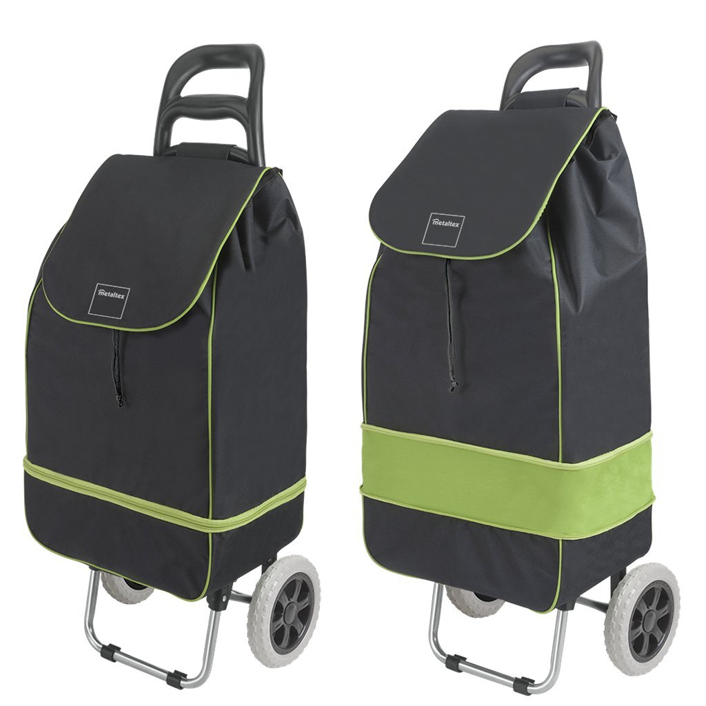 Metallex Lilie Shopper Trolley 45-53L verschidde Versiounen