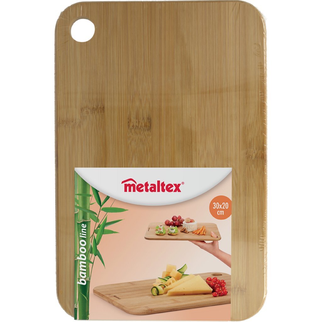 Planche de bambou Metaltex 30x20x1 cm