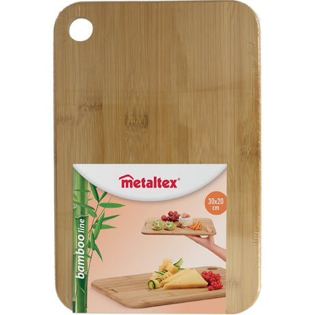 Planche de bambou Metaltex 30x20x1 cm