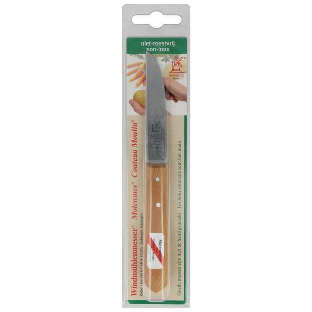 Couteau de moulin Metaltex couteau d'office 8,5 cm bois carbone