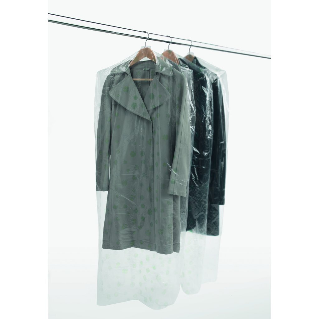 Sacs à vêtements Metaltex 65x140 cm 3 pièces transparents