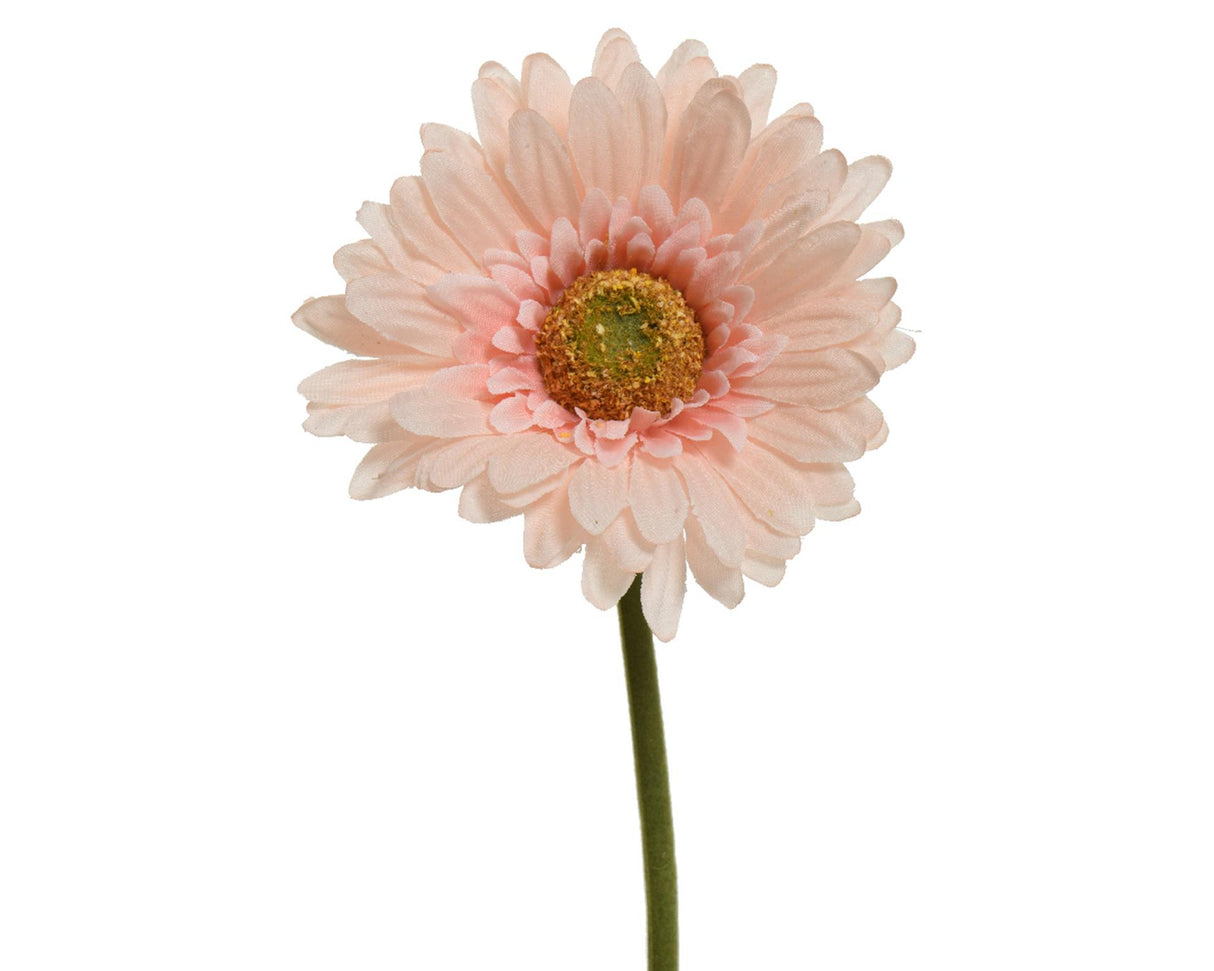 Decoris fleur artificielle gerbera h50cm rose