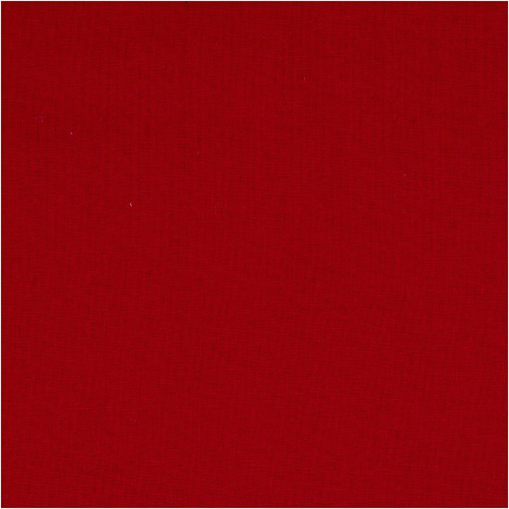 Tissu Creativ company, l: 145 cm, 140 gr, rouge, 5 m 1 boîte
