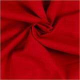 Tissu Creativ company, l: 145 cm, 140 gr, rouge, 5 m 1 boîte