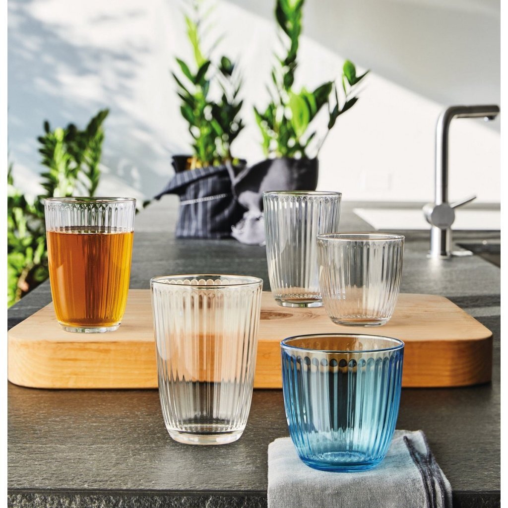 Autres marques ligne de verre 29 cl bleu set 6 bromioli rocco | 2 pièces