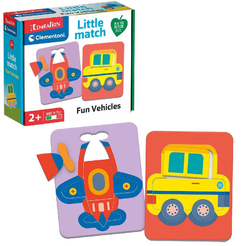 Clementoni Little Match Fun Vehicle