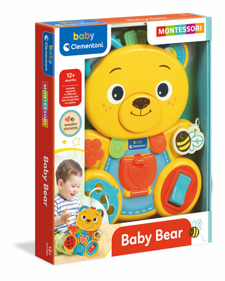 Clementoni montessori bébé - ours occupé