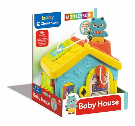 Clementoni montessori bébé - maison d'activités