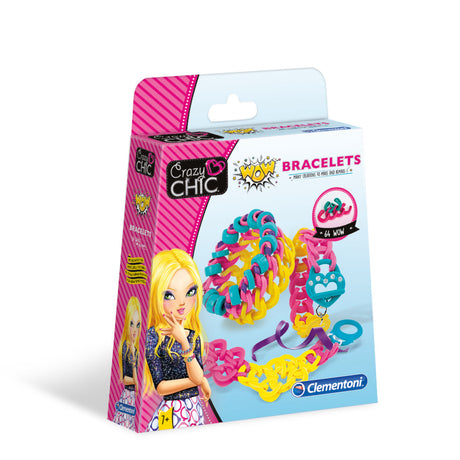 Fabriquer des bracelets wow crazy chic Clementoni