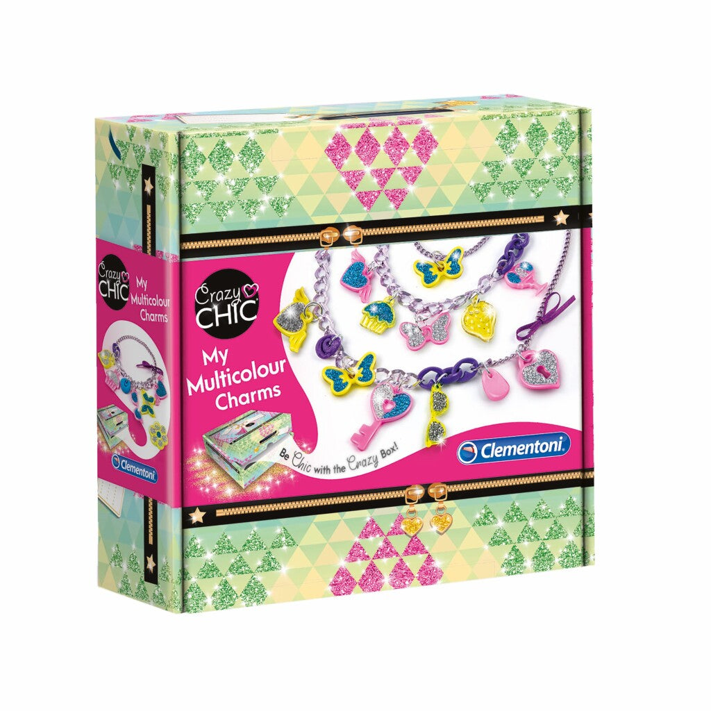 Clementoni crazy chic mes charms multicolores